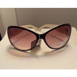 Vintage City Shades Oversized Round Retro Geometric Sunglasses